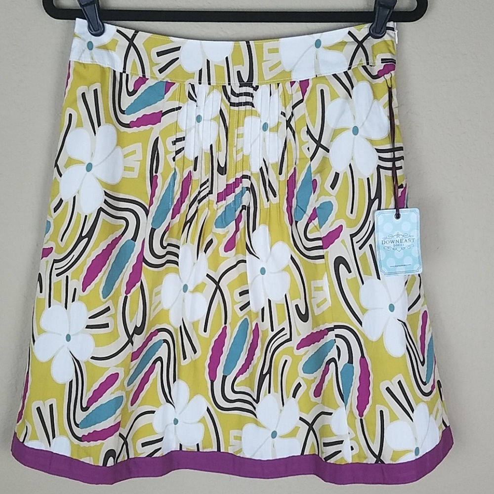 DownEast pleated skirt